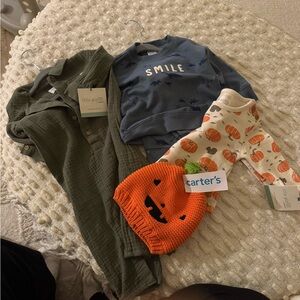 Baby boy bundle baby shower gift